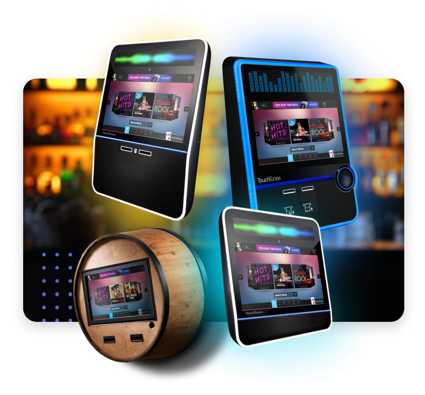 TouchTunes jukeboxes