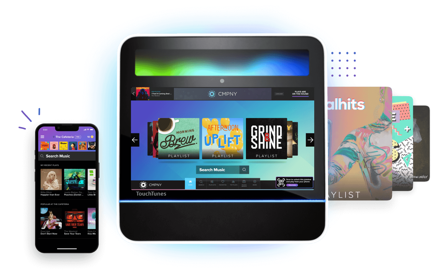 Unique Music Solution for Workplaces TouchTunes Unlimited TouchTunes