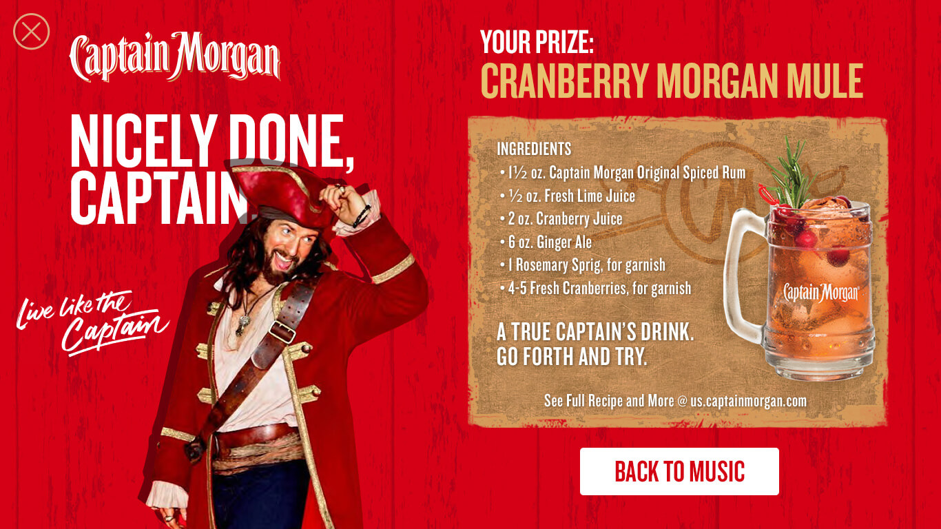 Captain Morgan Drink Recipes