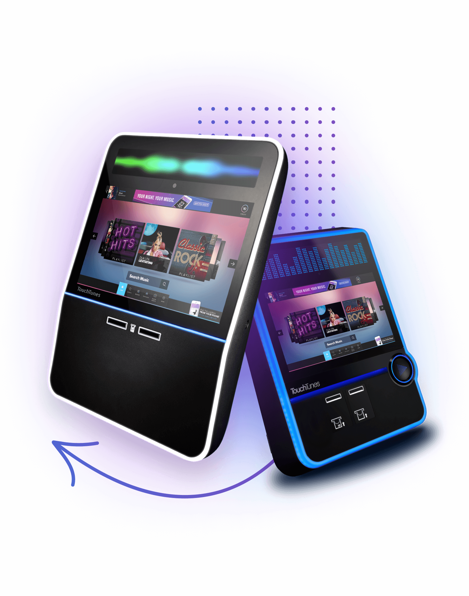 TouchTunes jukeboxes
