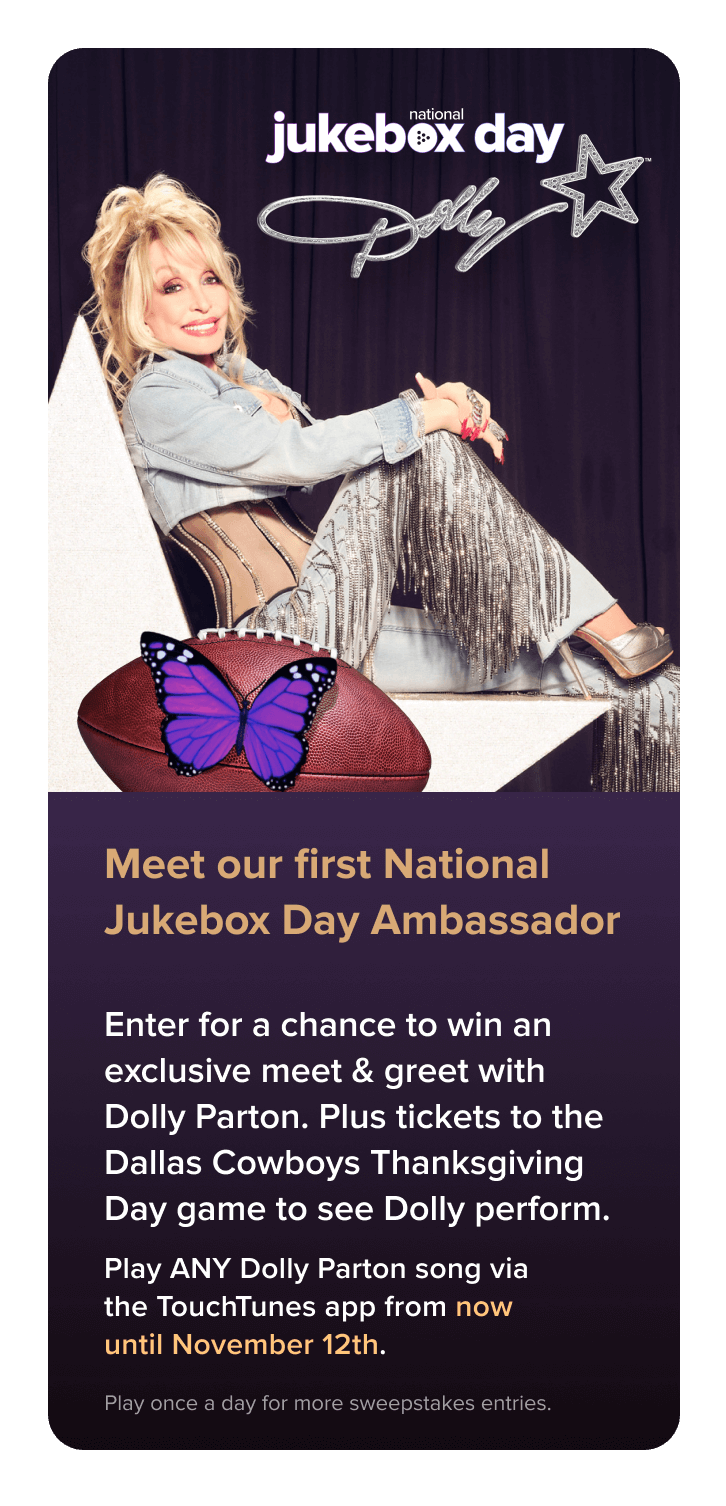  National Jukebox Day with Dolly Parton