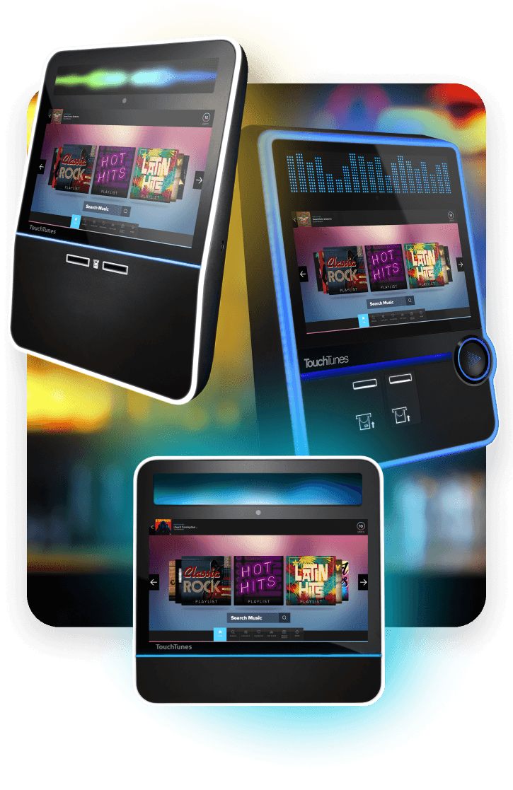 TouchTunes jukeboxes