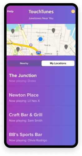 mobile app my locations