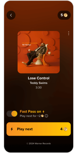 mobile app song play