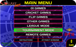 Bullshooter darts screen