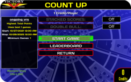 Bullshooter darts screen