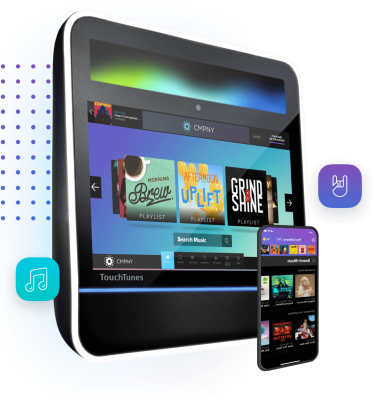 TouchTunes Unlimited jukebox and app