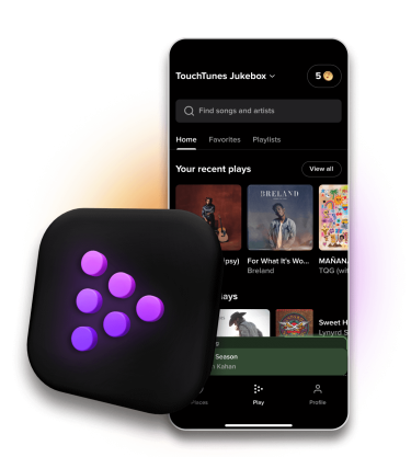 TouchTunes mobile app