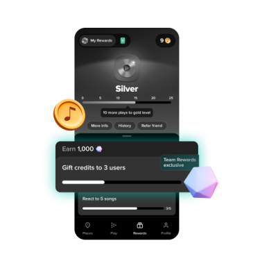 Team Rewards individual challenges
