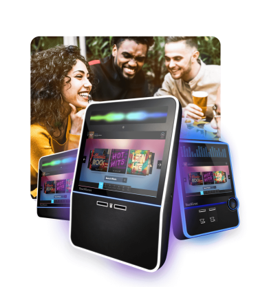 People playing the jukebox